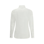 White Cotton Dress Shirt