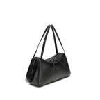Black Calf Leather Bos Taurus Shoulder Bag