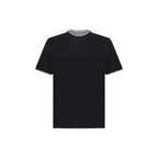 Black Cotton T-Shirt