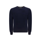 Blue Fleece Wool Sweatshirt