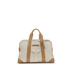 Beige Calf Leather Bos Taurus Luggage And Travel