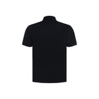 Blue Cotton Polo Shirt
