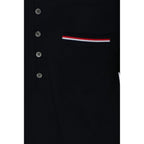 Blue Cotton Polo Shirt