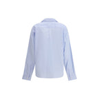 Blue Cotton Dress Shirt