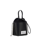 Black Calf Leather Bos Taurus Shoulder Bag