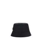 Black Polyamide Bucket Hat