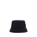 Black Polyamide Bucket Hat
