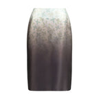 Multicolor Silk Long Skirt