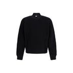 Black Wool Oves Aries Bomber