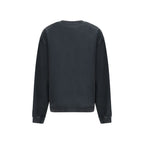 Black Cotton Sweatshirt