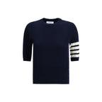 Blue Fleece Wool Sweatshirt