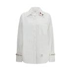 White Cotton Dress Shirt