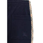 Blue Cotton Joggers (Workout Pants)
