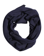 Blue Wool DG Loves London Neck Wrap Scarf