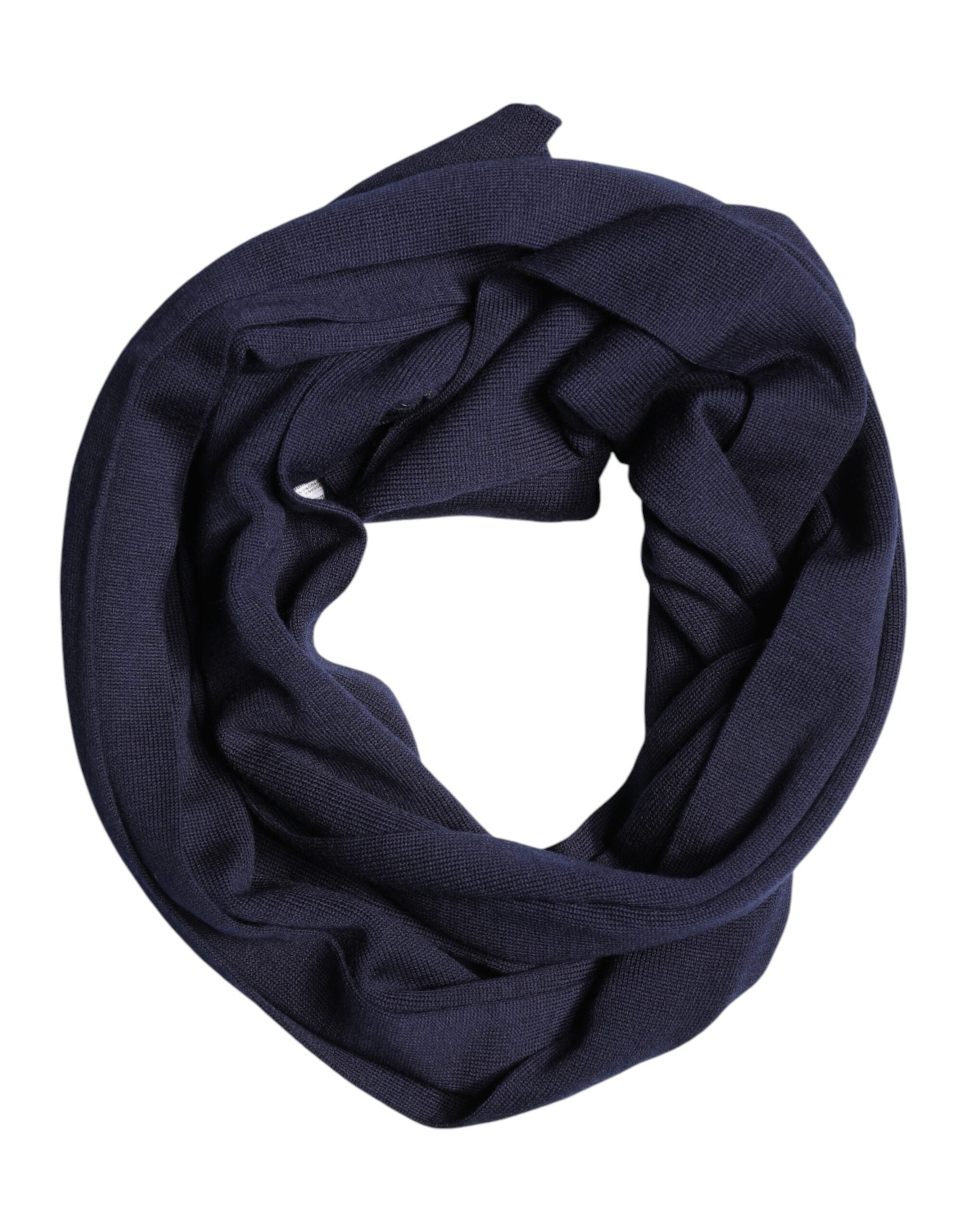 Blue Wool DG Loves London Neck Wrap Scarf