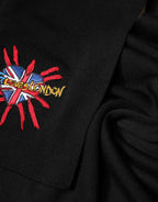 Blue Wool DG Loves London Neck Wrap Scarf