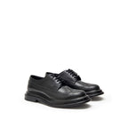 Black Leather Moccassin