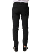 Black Wool Formal Dress Men Trouser Pants