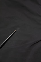 Black Mid Waist Men Tapered Dress Trouser Pants