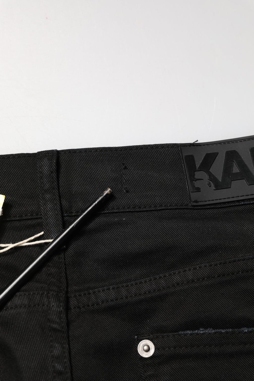 Black Tattered Men Skinny Denim Trouser Jeans