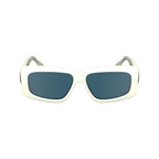 White Acetate Sunglasses