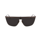 Gray Metal Sunglasses