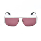 Gray Metal Sunglasses