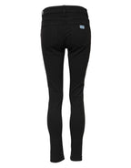 Black Cotton Skinny Denim Trouser Jeans