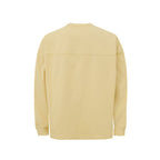 Yellow Cotton Sweatshirt