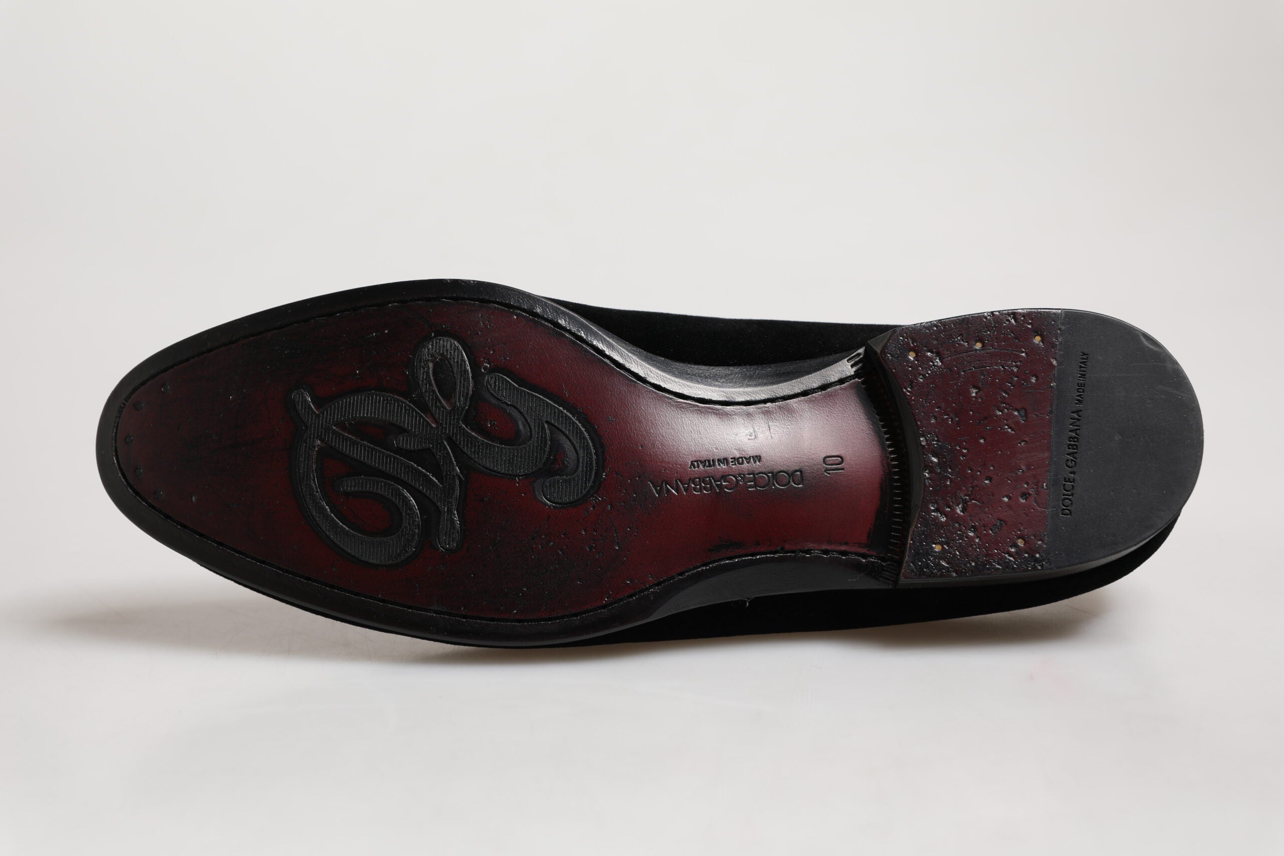 Black Velvet Slip On Loafers Formal Men Shoes