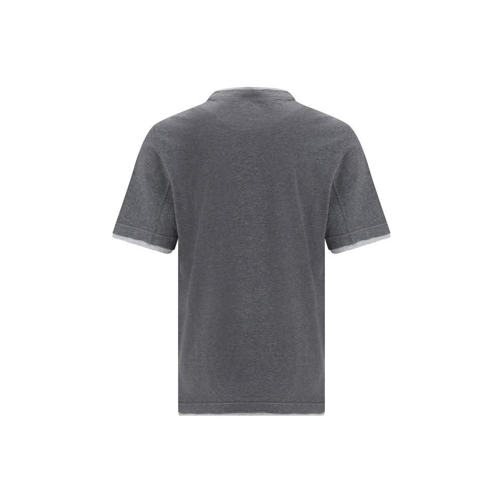 Gray Cotton T-Shirt