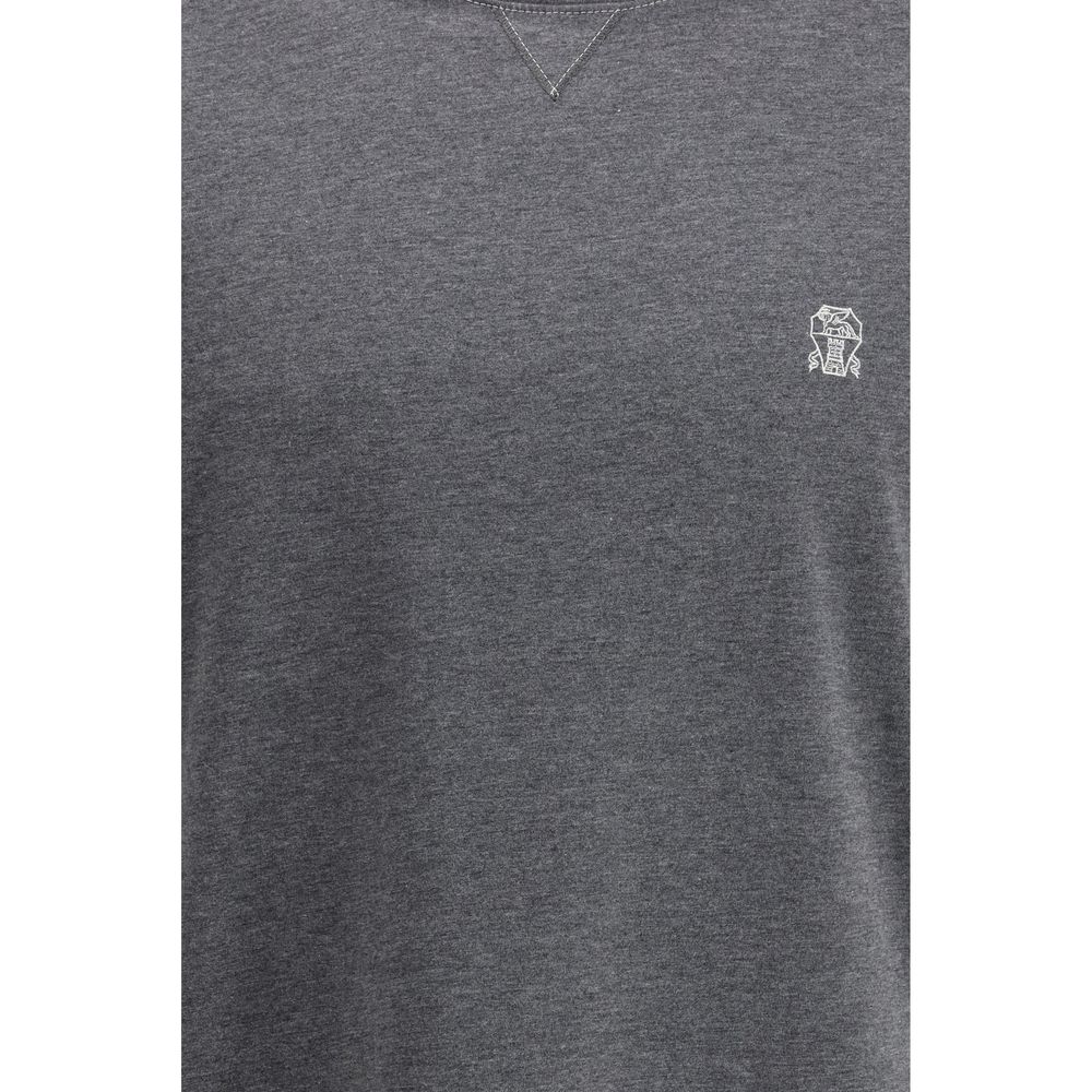 Gray Cotton T-Shirt