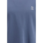 Blue Cotton T-Shirt