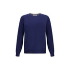 Blue Fleece Wool Sweatshirt