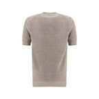 Beige Linen T-Shirt
