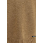 Beige Wool Sweatshirt