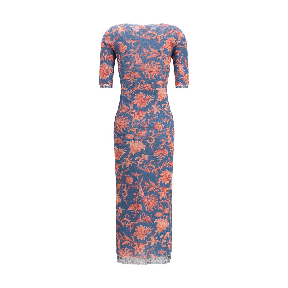 Multicolor Polyamide Casual Dress