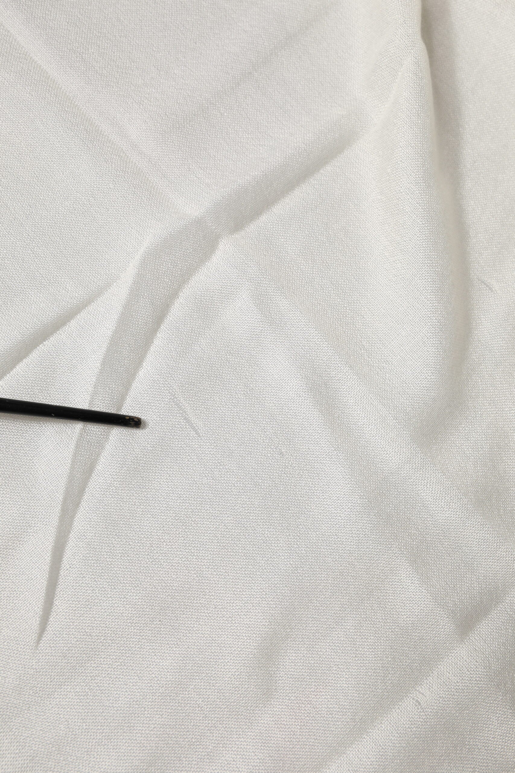 White Cashmere Knit Neck Wrap Shawl Scarf