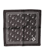 Black Guitar Trumpet Men Handkerchief Scarf
