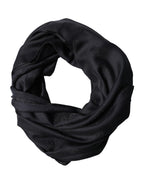 Black Lace Stole Silk NeckWrap Shawl Scarf