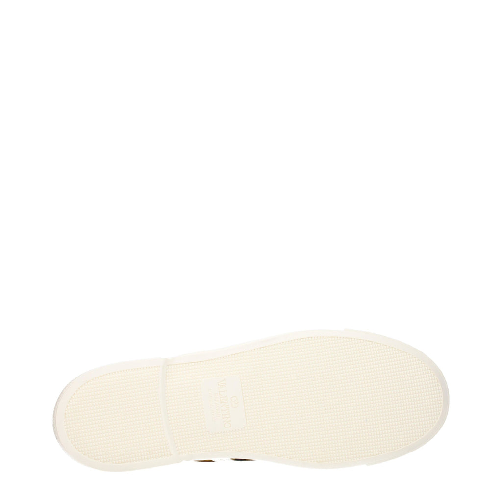 Multicolor Fabric Low Top Sneakers