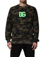 Multicolor Camouflage Men Sweatshirt  Sweater