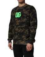 Multicolor Camouflage Men Sweatshirt  Sweater