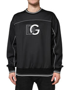 Black DG Logo Crew Neck Sweatshirt Sweater