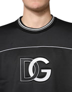 Black DG Logo Crew Neck Sweatshirt Sweater