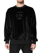 Black DG Logo Crew Neck Sweatshirt Sweater