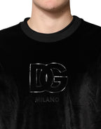 Black DG Logo Crew Neck Sweatshirt Sweater
