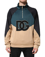 DG Mock Neck Sweatshirt Sweater  Multicolor