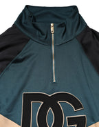 DG Mock Neck Sweatshirt Sweater  Multicolor