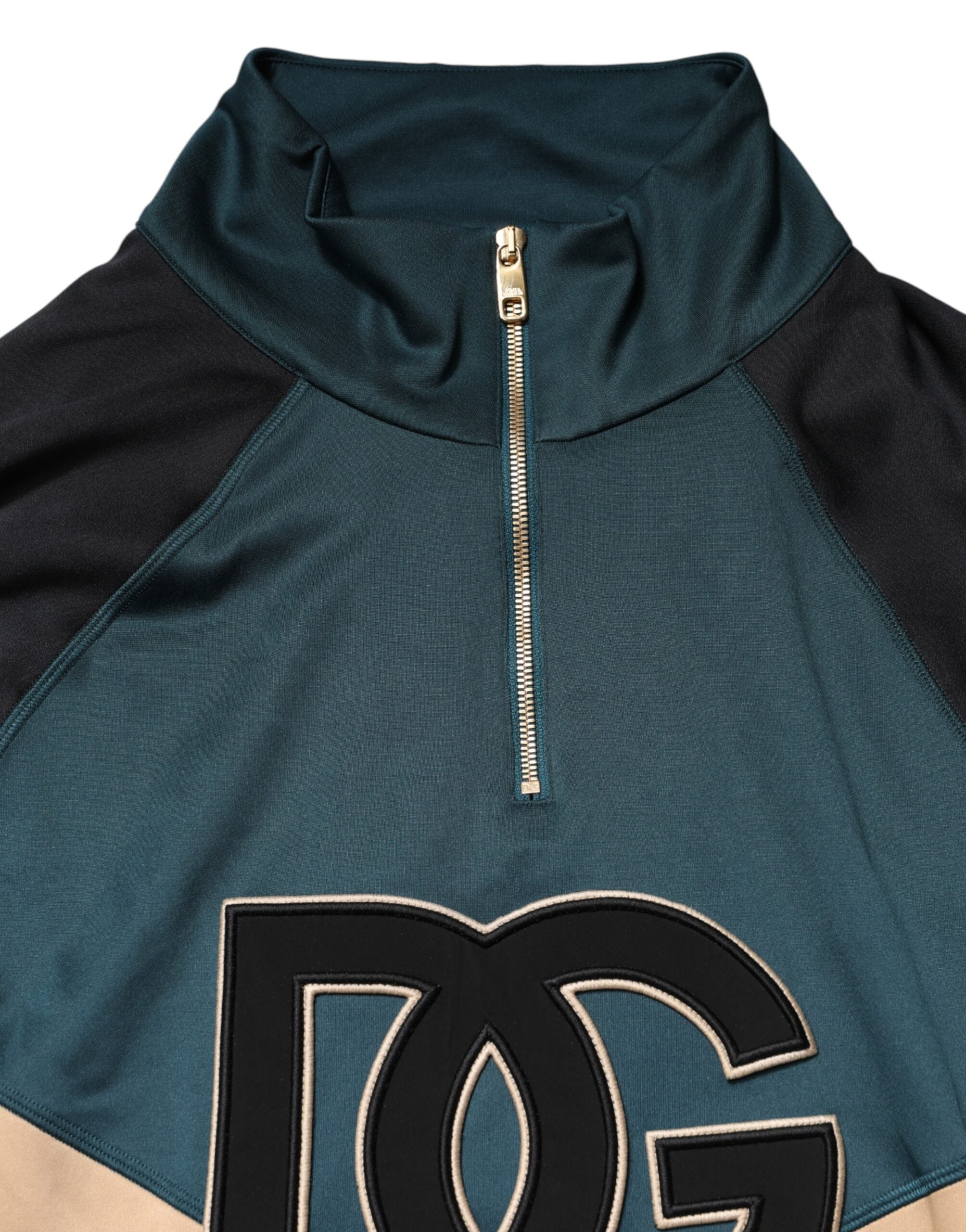 DG Mock Neck Sweatshirt Sweater  Multicolor